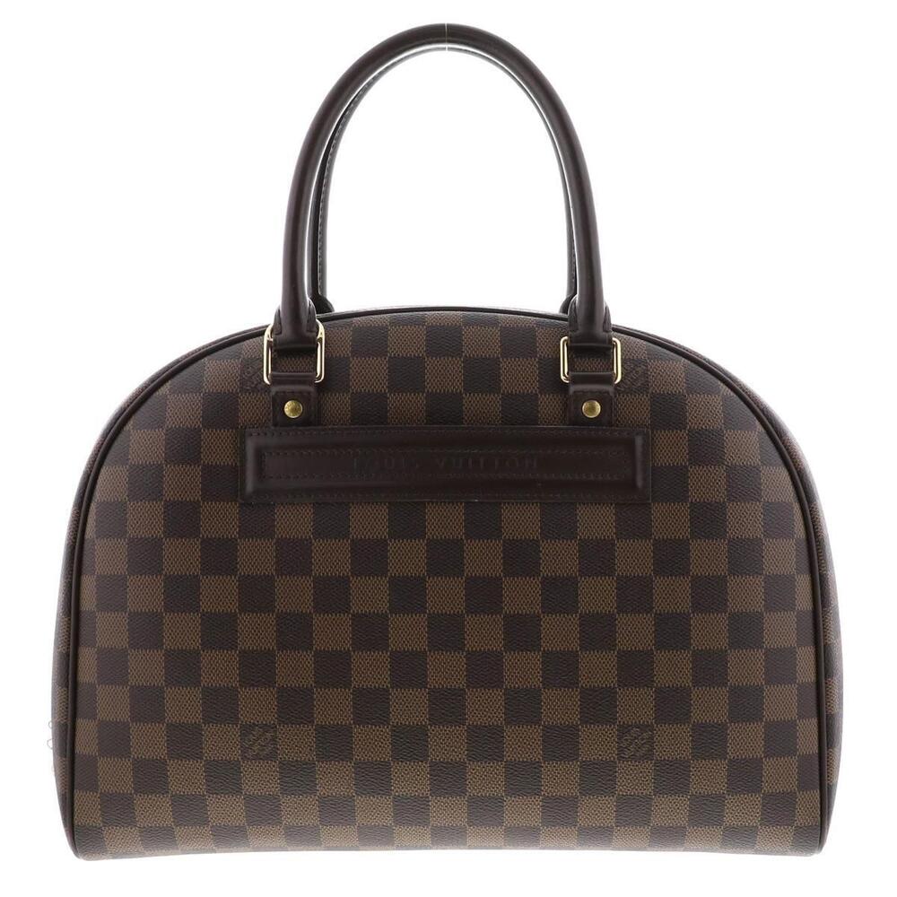 LOUIS VUITTON Nolita Bag Handbag Damier Ebene Brown